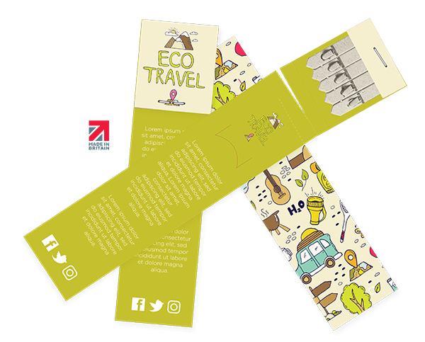 Bookmark Seedsticks - 5 Seedsticks that can be ripped off to leave a bookmark