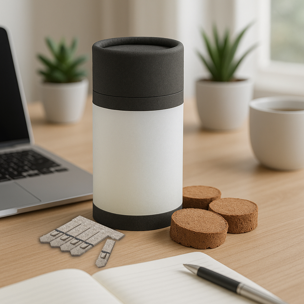 Cardboard Tube Garden - BK Lifestyle Example Artwork (3D)