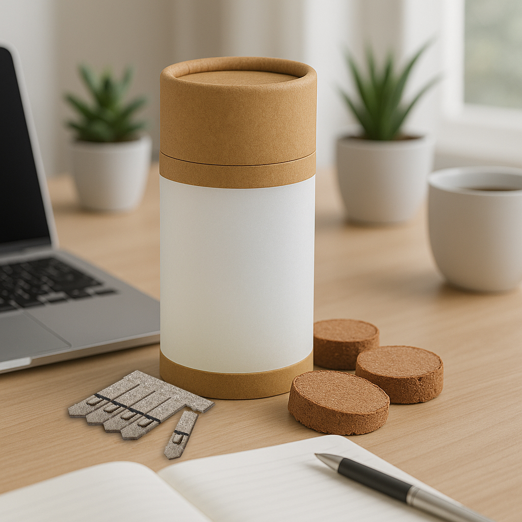 Cardboard Tube Garden - WH Lifestyle Example Artwork (3D)