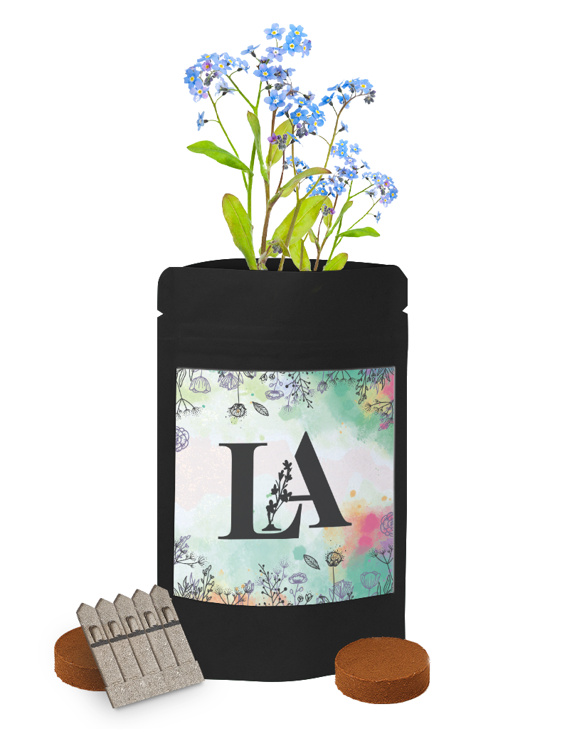 Seed Grow Pouches (Black) - Example (3D) (GKS-029)