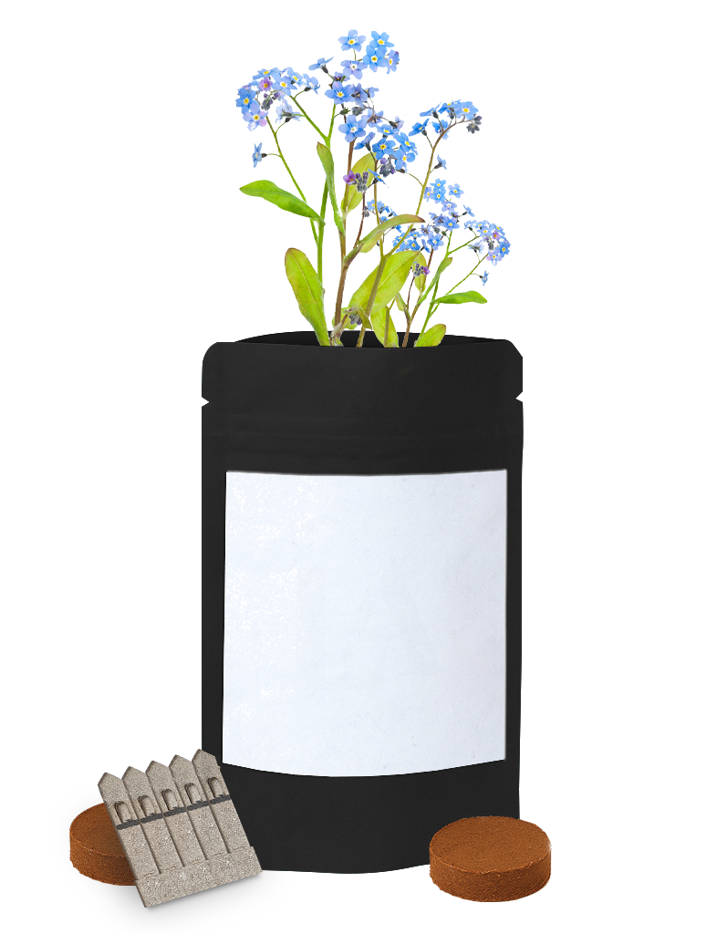 Seed Grow Pouches (Black) - Example Artwork (3D) (GKS-029)_Unbranded