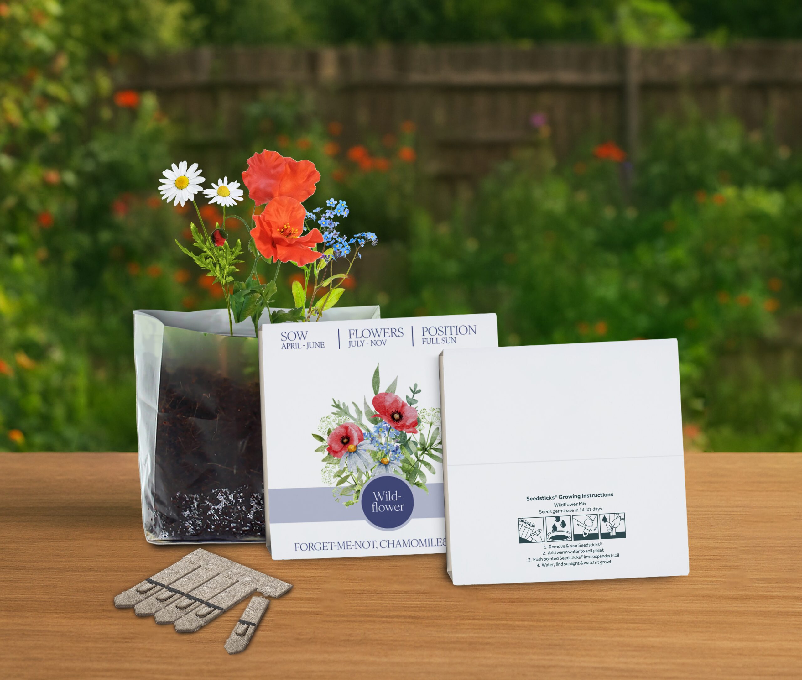 Essentials Letterbox Gardens - Example Artwork 3D (Wildflower)_Lifestyle image - Unbranded